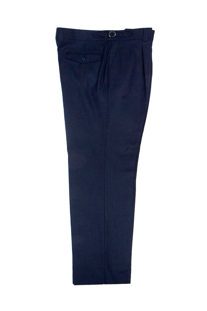 Tiglio Luxe Wool Marbella Semi-Wide Dress Pants