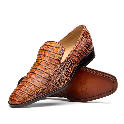 Marco Di Milano Trento Caiman Slip-On Loafers MensItaly