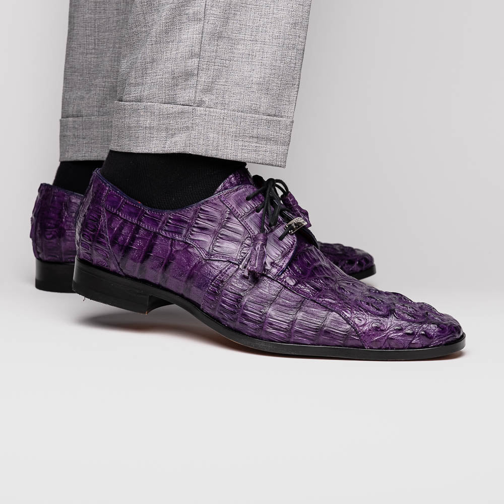 Marco_Di_Milano Tulum Purple Leather Loafers