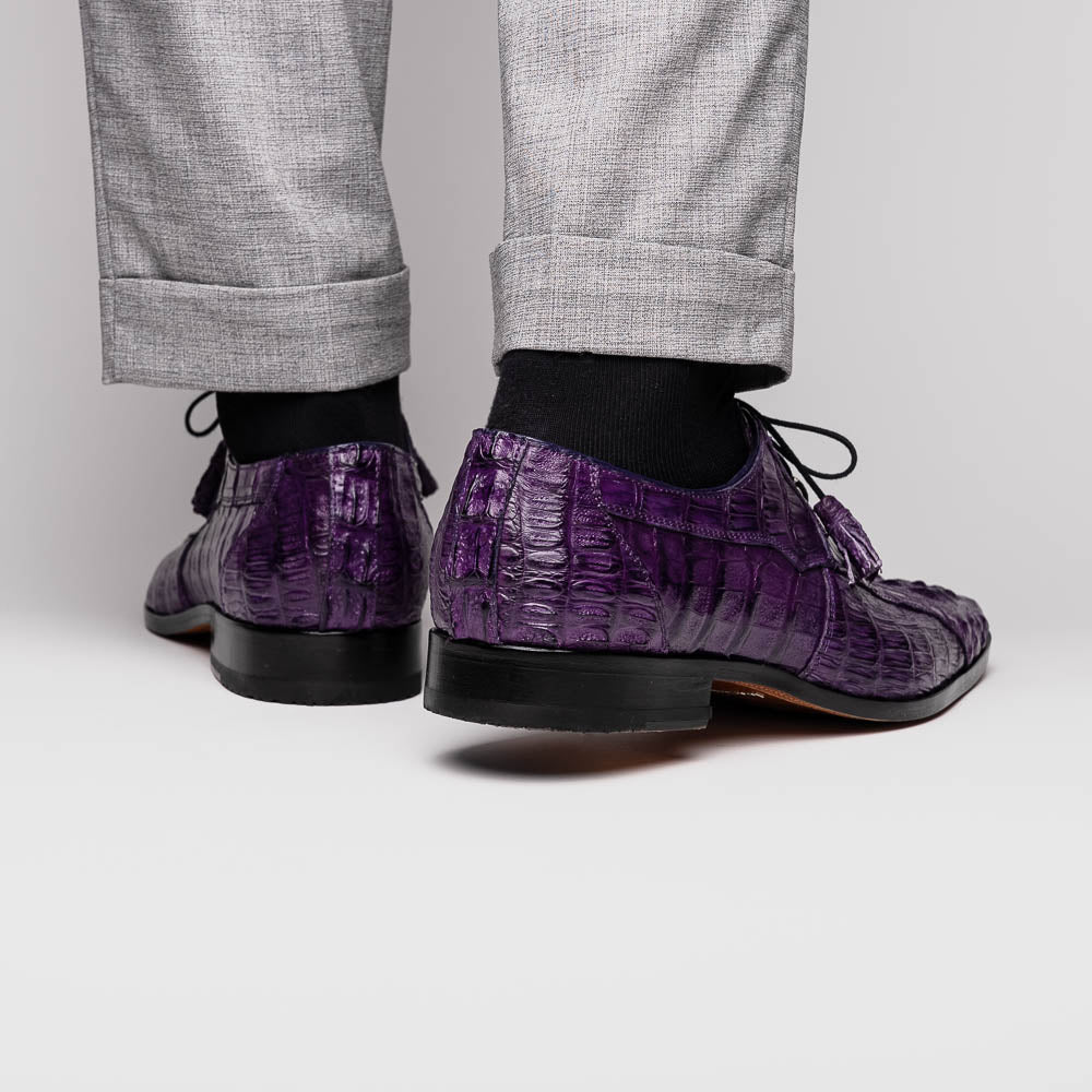 Marco_Di_Milano Tulum Purple Leather Loafers