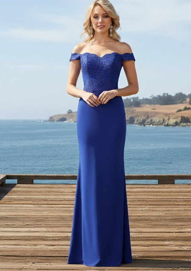 May Queen Off The Shoulder Formal Gown