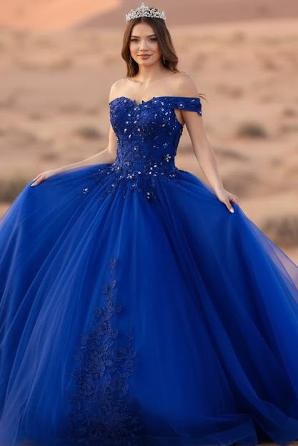 Lilac Ball Gown Dress by Elizabeth K GL2802