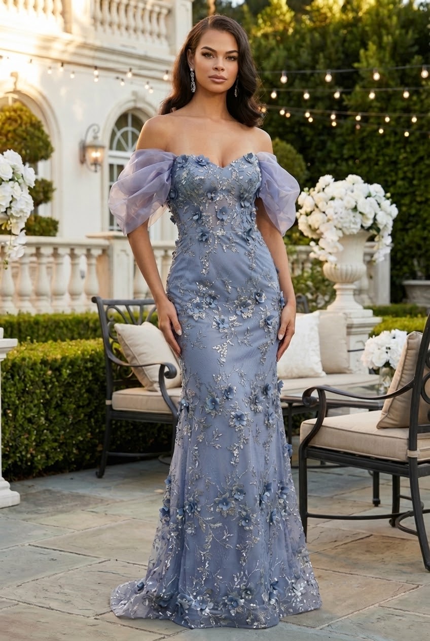Navy Quinceanera Mom Dresses Mother of the Quince Gowns