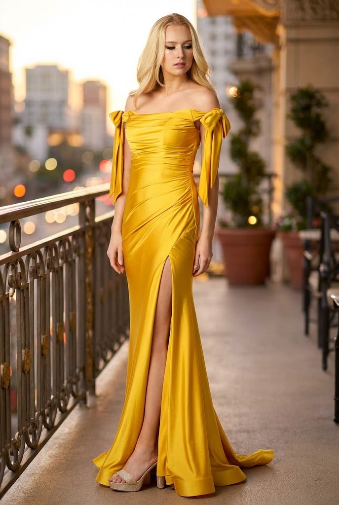Prom Dress Stretchy Off The Shoulder Plus Size Gown for a Wedding Guest