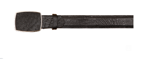 Smooth Ostrich Cowboy Belt by Wild West Boots