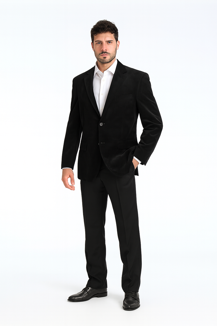 Velour Men's blazer Jacket Men's High Fashion Slim Fit velvet velvet sportcoat