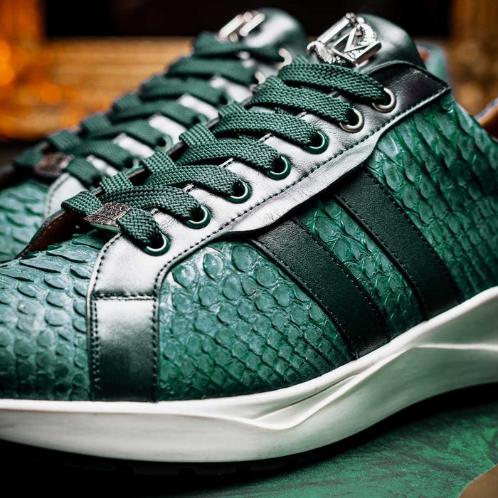 Marco Di Milano Verona Green Leather Oxford Shoe