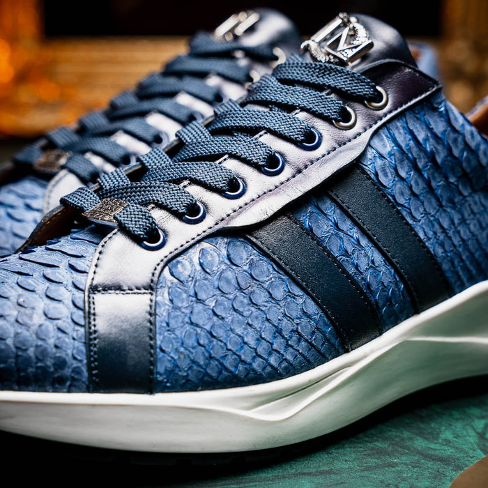 Marco Di Milano Verona Navy Leather Loafers