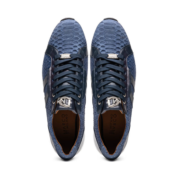 Marco Di Milano Verona Navy Leather Loafers
