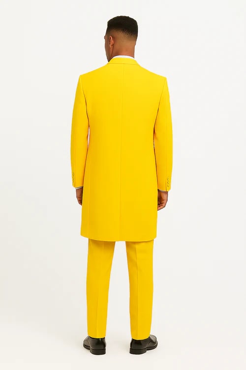 Yellow Zoot Suit Vintage 1920s Style for Men