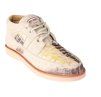 Zapato Piel Caiman y Avestruz LAB-ZA050249