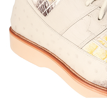 Zapato Piel Caiman y Avestruz LAB-ZA050249