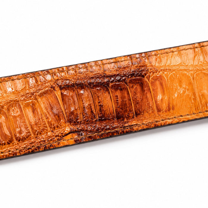 Caiman Skin Cowboy Belt by Wild West Boots