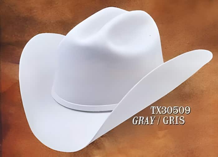 Western hat tejanas 4X Felt Hats Gray