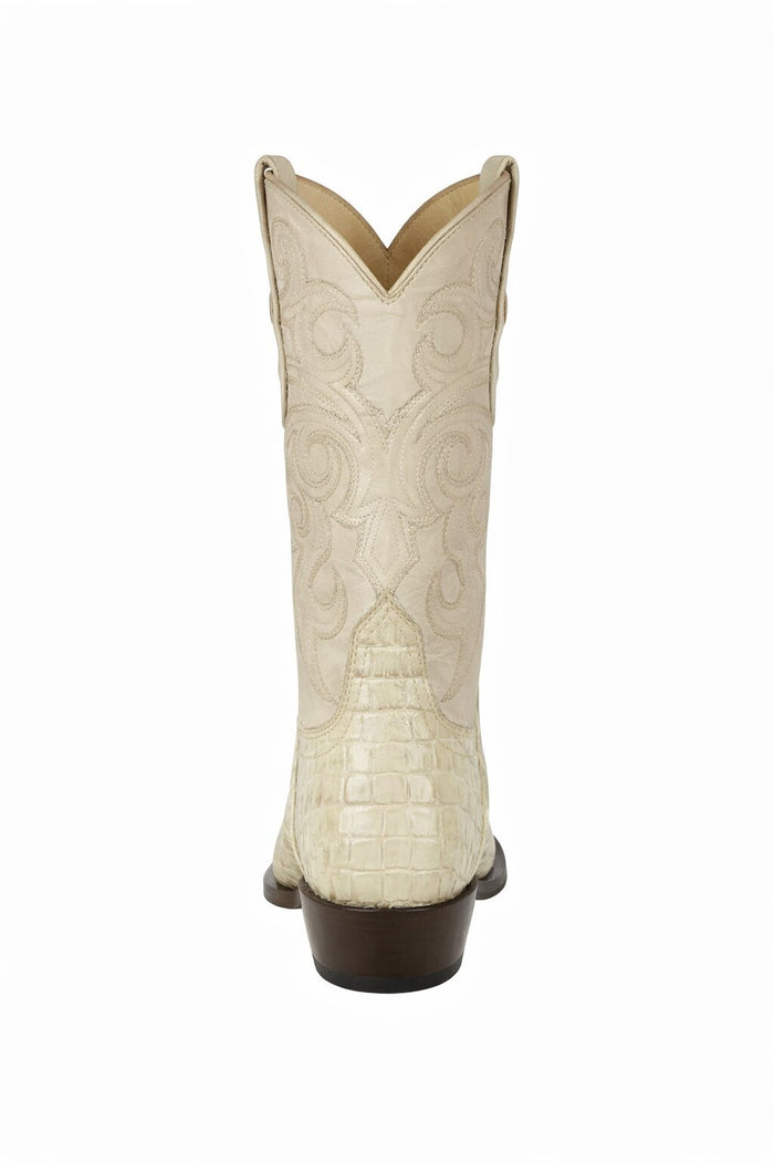Men's Los Altos Caiman Tail Snip Toe Boots