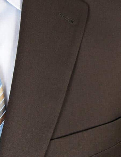 Rust ~ Peach Three buttons Front Fully Lined 3 Piece Soft Man Made Fiber Children Kids Boys Suits for Men