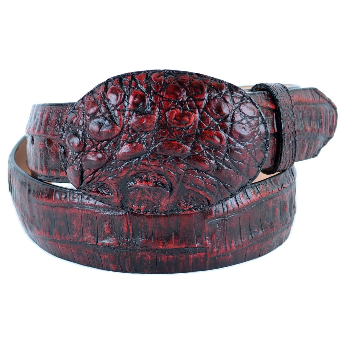 Caiman Belly Cowboy Belt by Wild West Boots