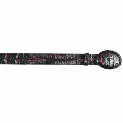 Caiman Skin Cowboy Belt by Wild West Boots