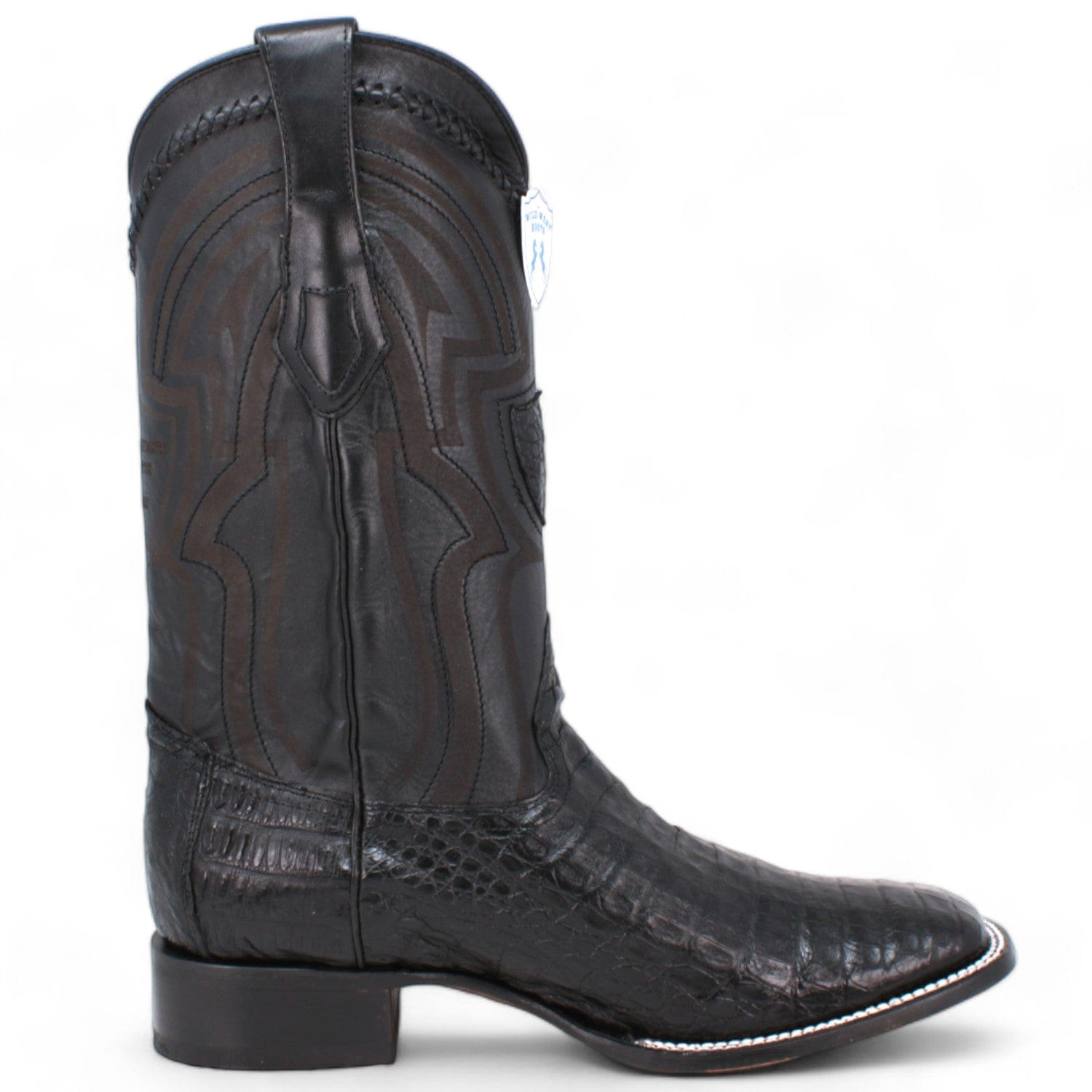Wild West Caiman Belly Ranch Toe Boots 2824L82