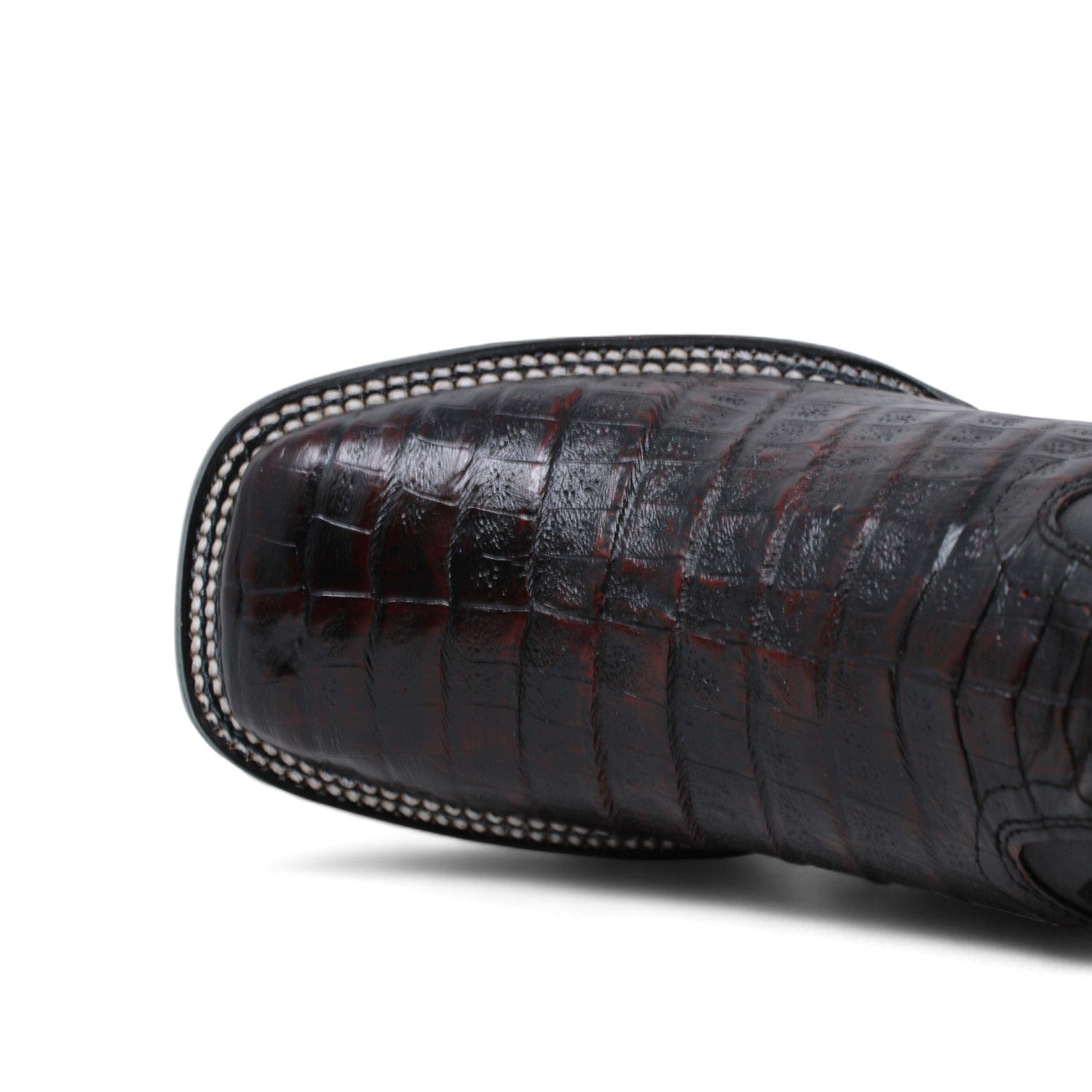 Wild West Caiman Belly Ranch Toe Boots 2824L82
