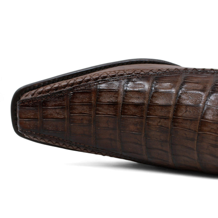 Caiman Belly & Deer Square Toe Boot 277LF8216