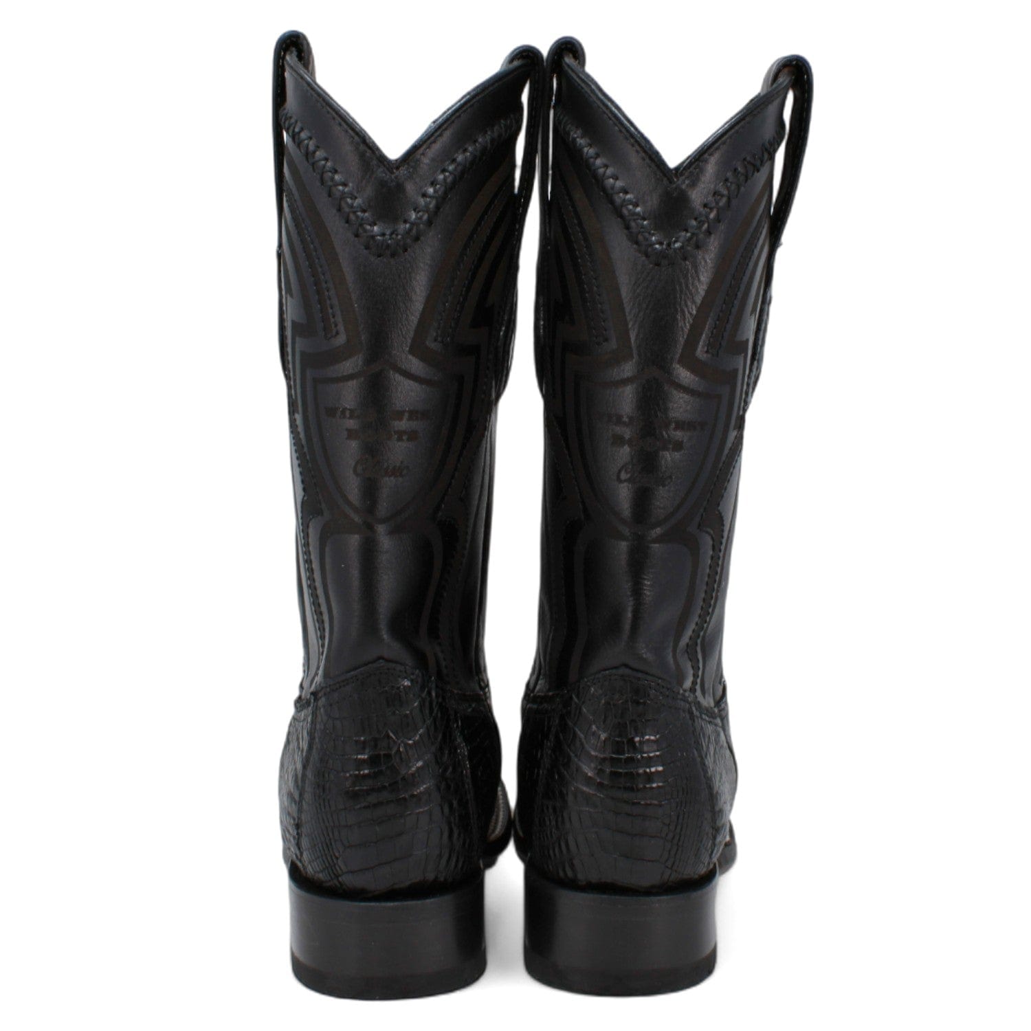 Wild West Men's Caiman Hornback Ranch Toe Boots
