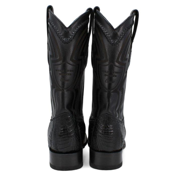 Wild West Men's Caiman Hornback Ranch Toe Boots