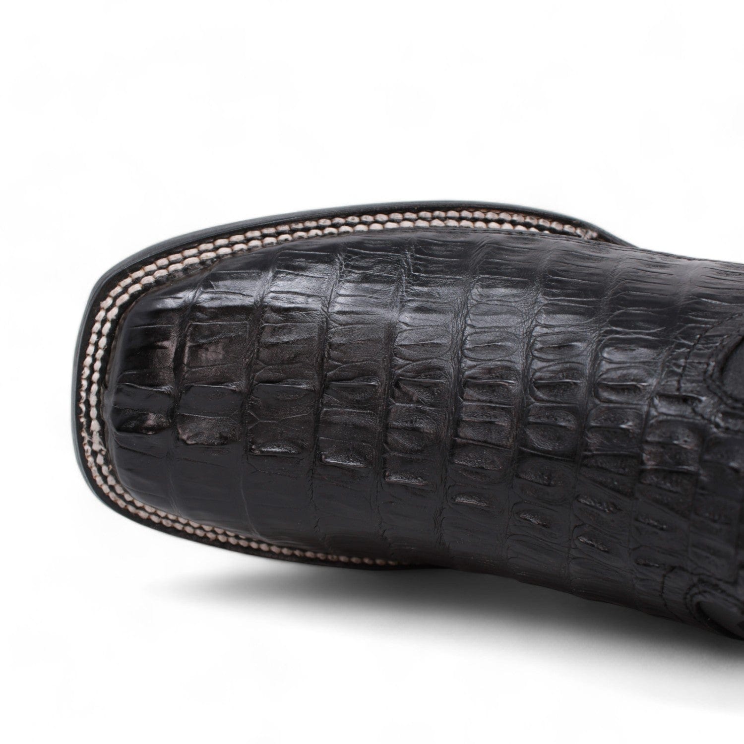 Wild West Caiman Tail Ranch Toe Boots for Men