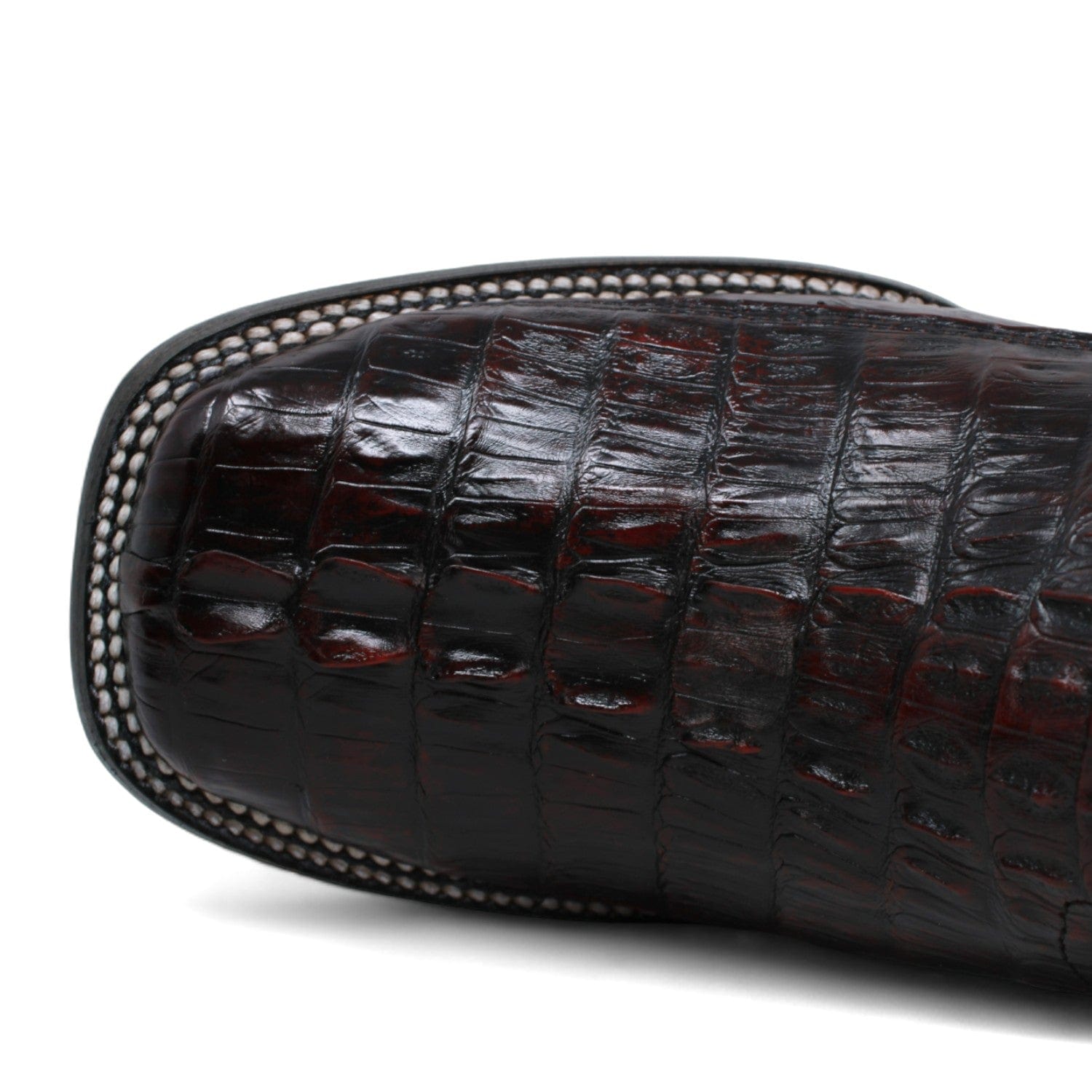 Wild West Caiman Tail Ranch Toe Boots for Men