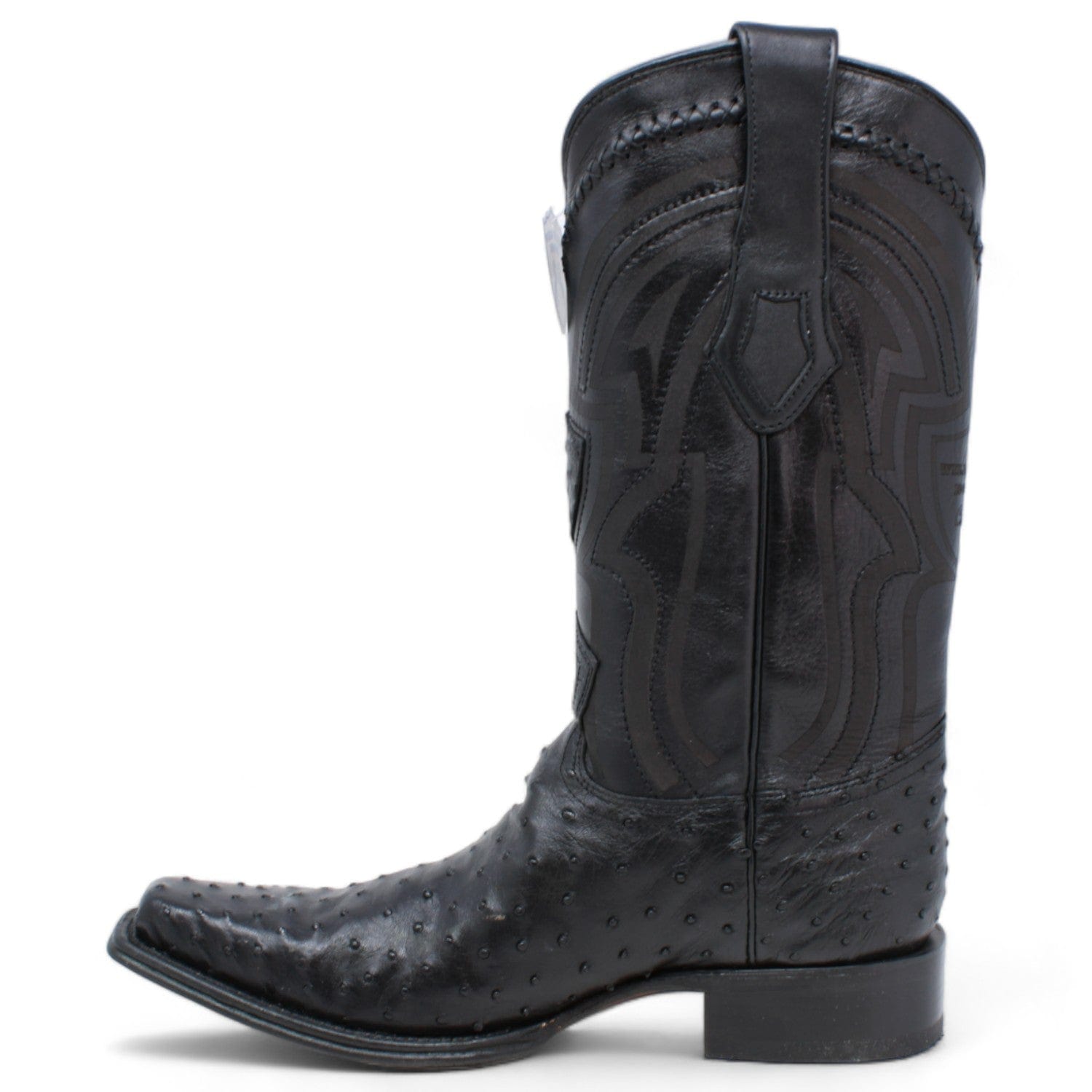 Wild West Full Quill Ostrich European Toe Boots