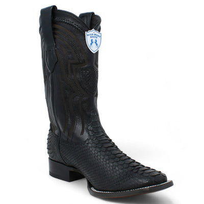Wild West Python Ranch Toe Boot for Men