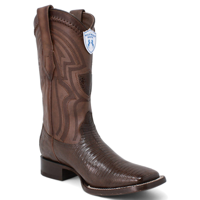 Teju Lizard Ranch Toe Boots by Wild West