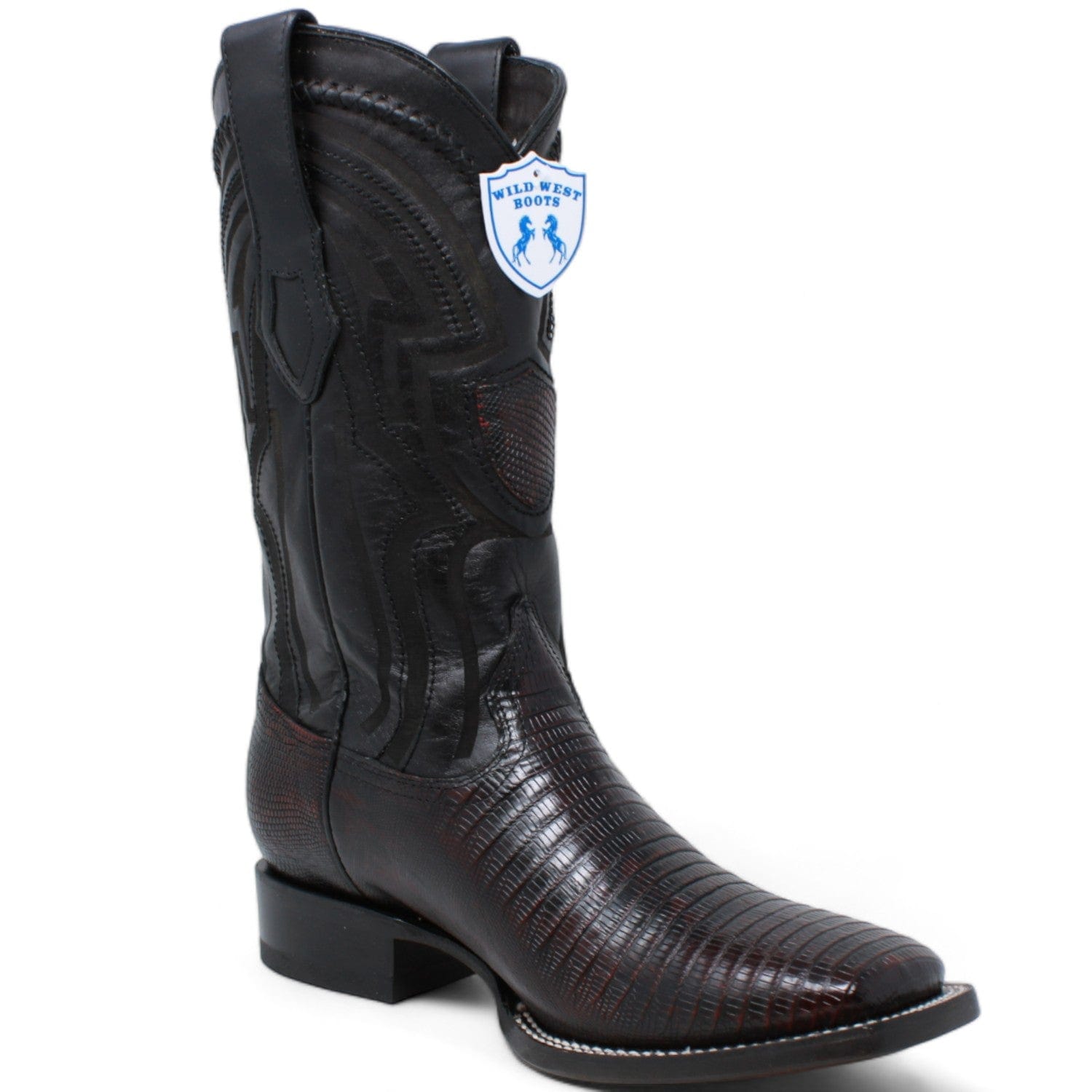 Teju Lizard Ranch Toe Boots by Wild West