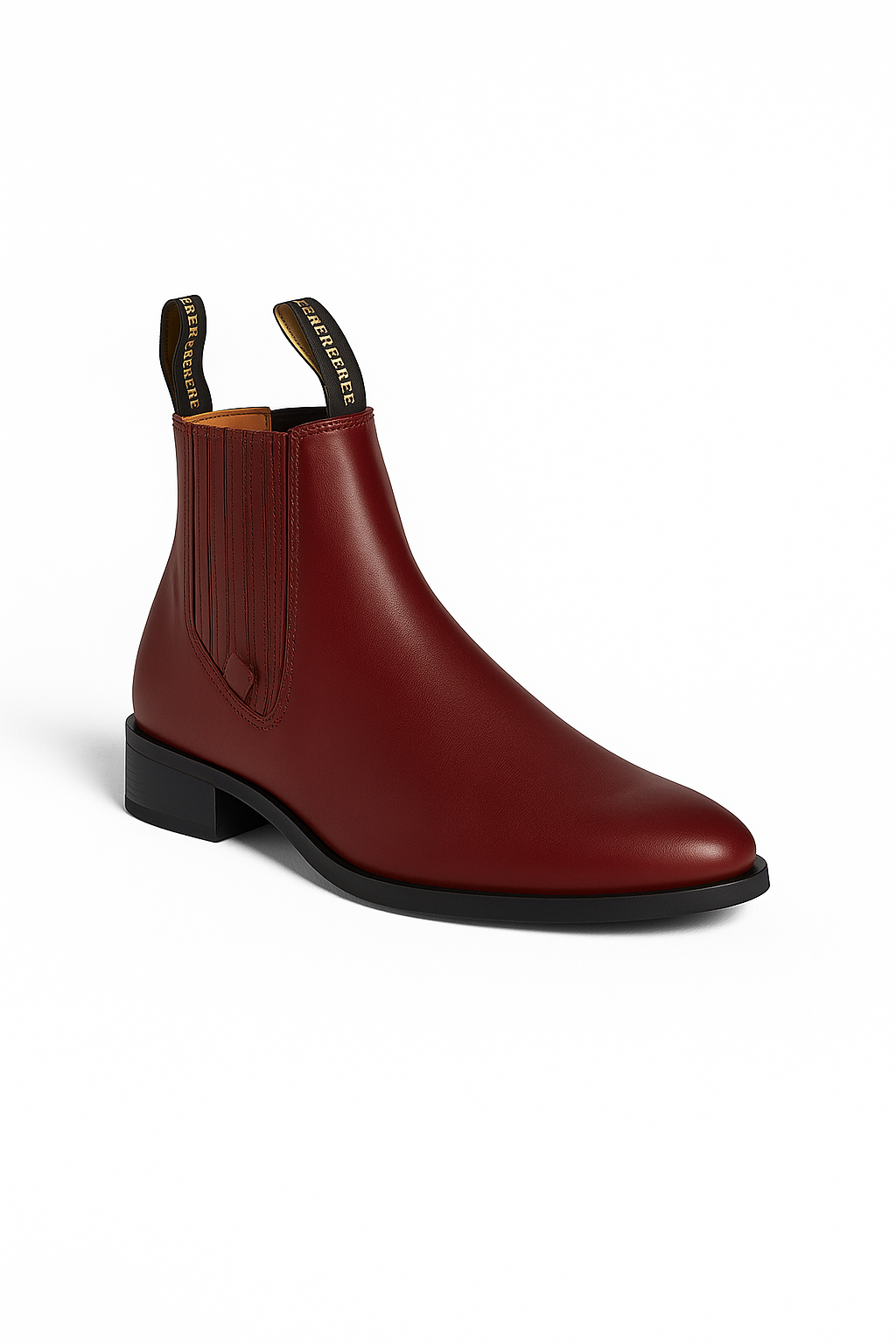 Wild West Napa Chelsea Charro Short Western Boot ~ botines para hombre w/ Rubber Sole Diff.Colors/Sizes Black/Honey/Burgundy ~ Wine ~ Maroon Color/Oryx