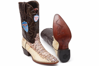 Wild West Natural Genuine Crocodile ~ World Best Alligator ~ Gator Skin Western Cowboy Dress Cowboy Boot Cheap Priced For Sale Online (EE)