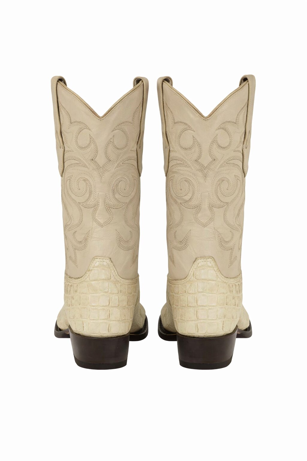 Men's Los Altos Caiman Tail Snip Toe Boots