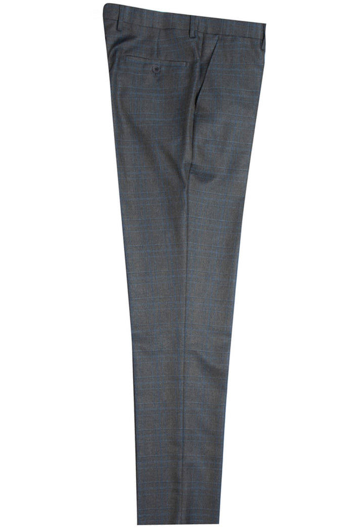 Stacy Adams Double Breasted Charcoal Grey Suit