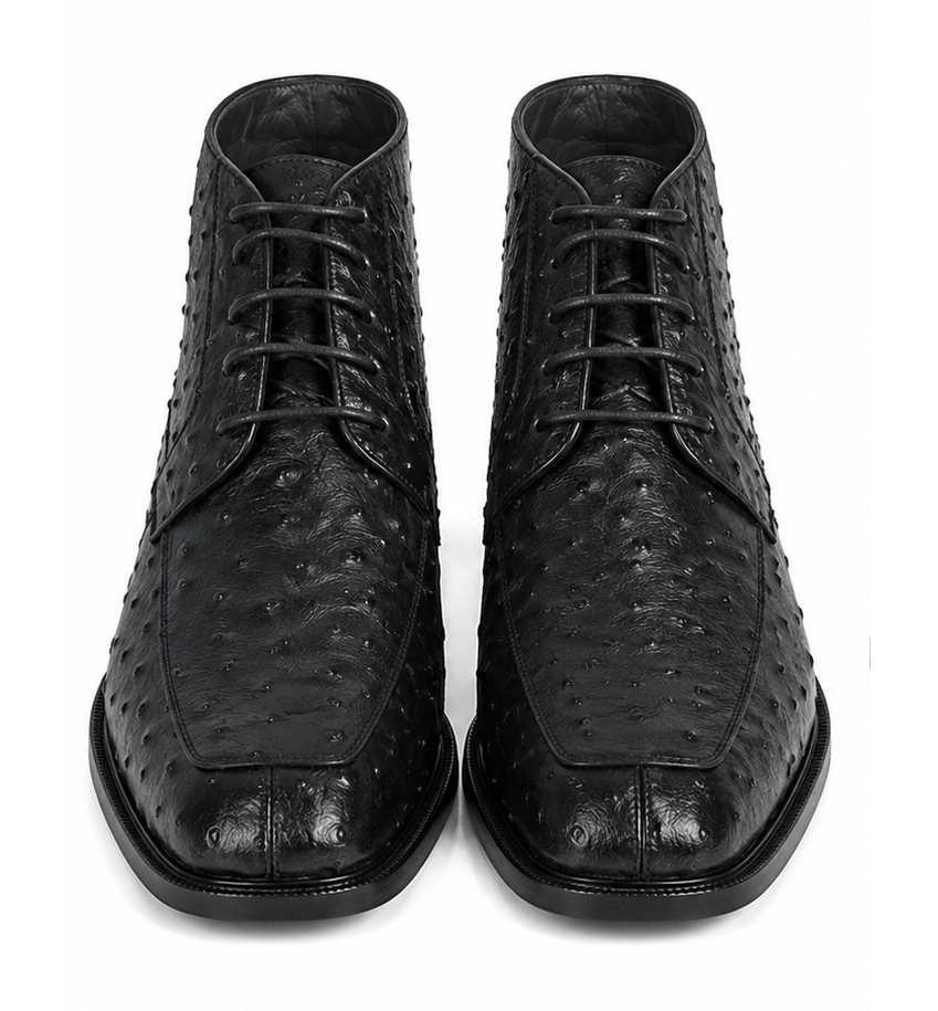 Zapato Botín Piel Avestruz LAB-ZA3060305 by Los Altos Boots