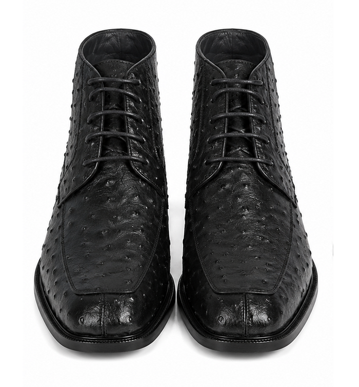 Zapato Botín Piel Avestruz LAB-ZA3060305 by Los Altos Boots