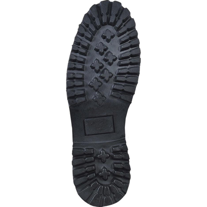 Zapato Botín Piel Avestruz LAB-ZA2060305 Black Boot