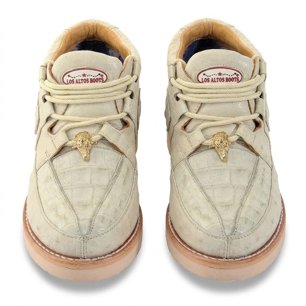 Zapato Caiman y Avestruz Panza LAB-ZA052804