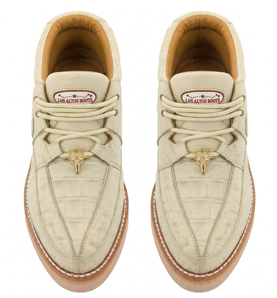 Zapato Caiman y Avestruz Panza LAB-ZA052804
