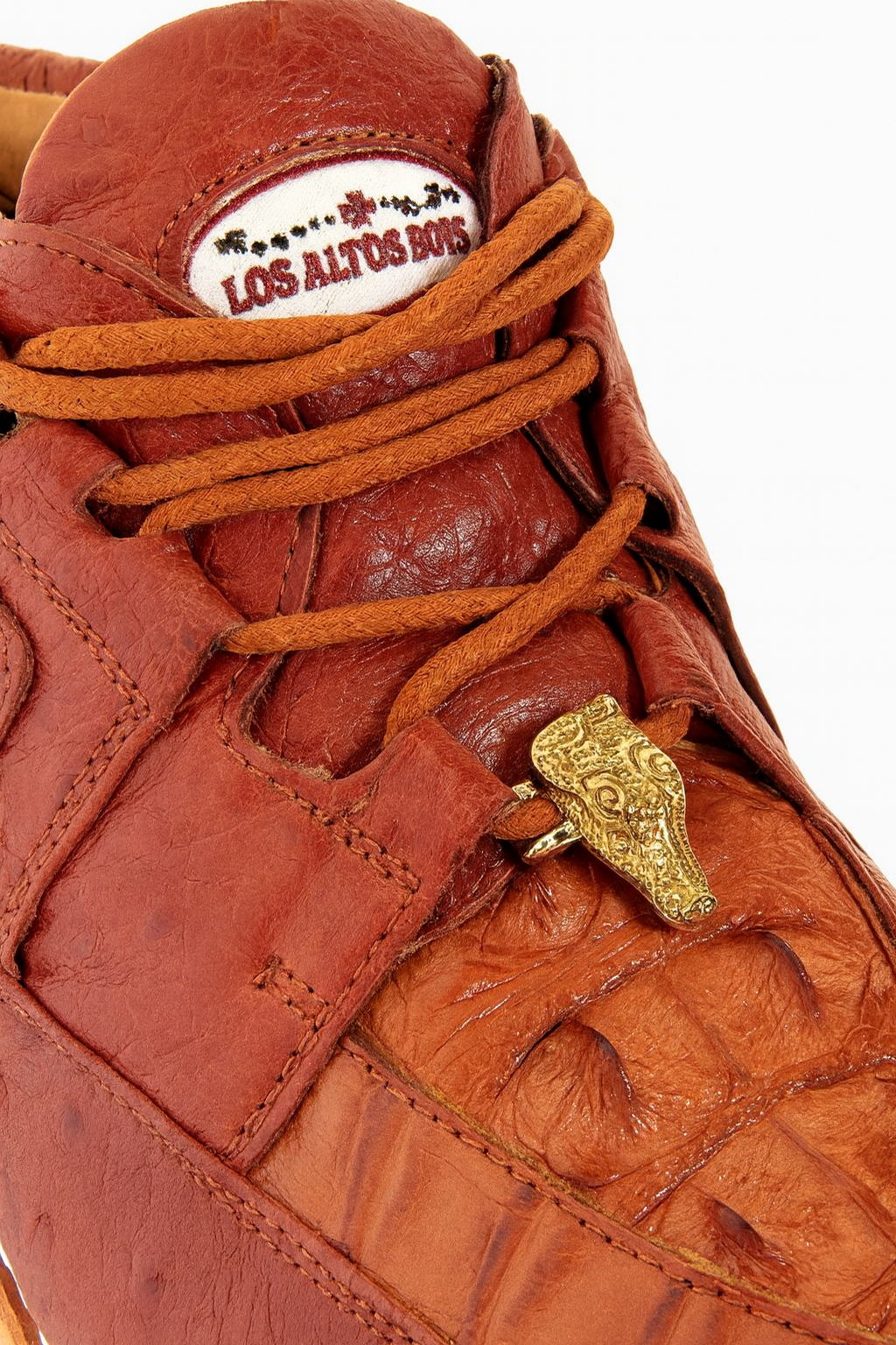 Zapato Caiman y Avestruz Panza LAB-ZA052803