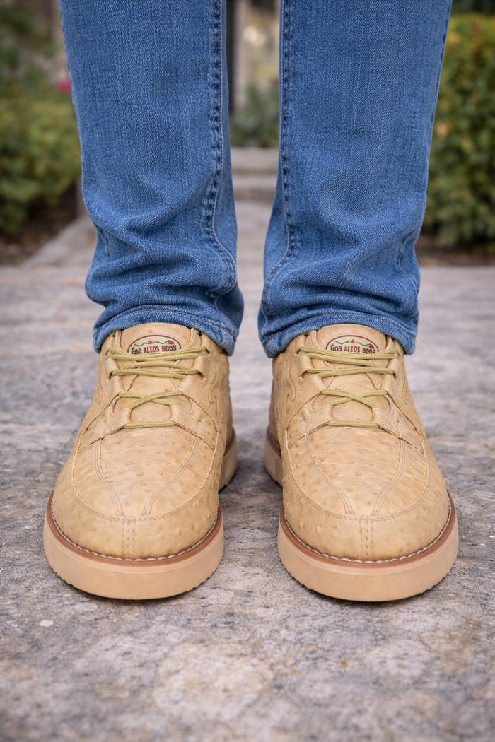 Zapato Casual Avestruz Completo Arena LAB-ZA060311