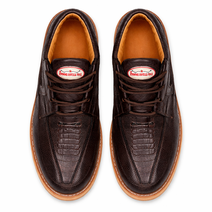 Zapato Casual Avestruz Pata LAB-ZA050507 Café