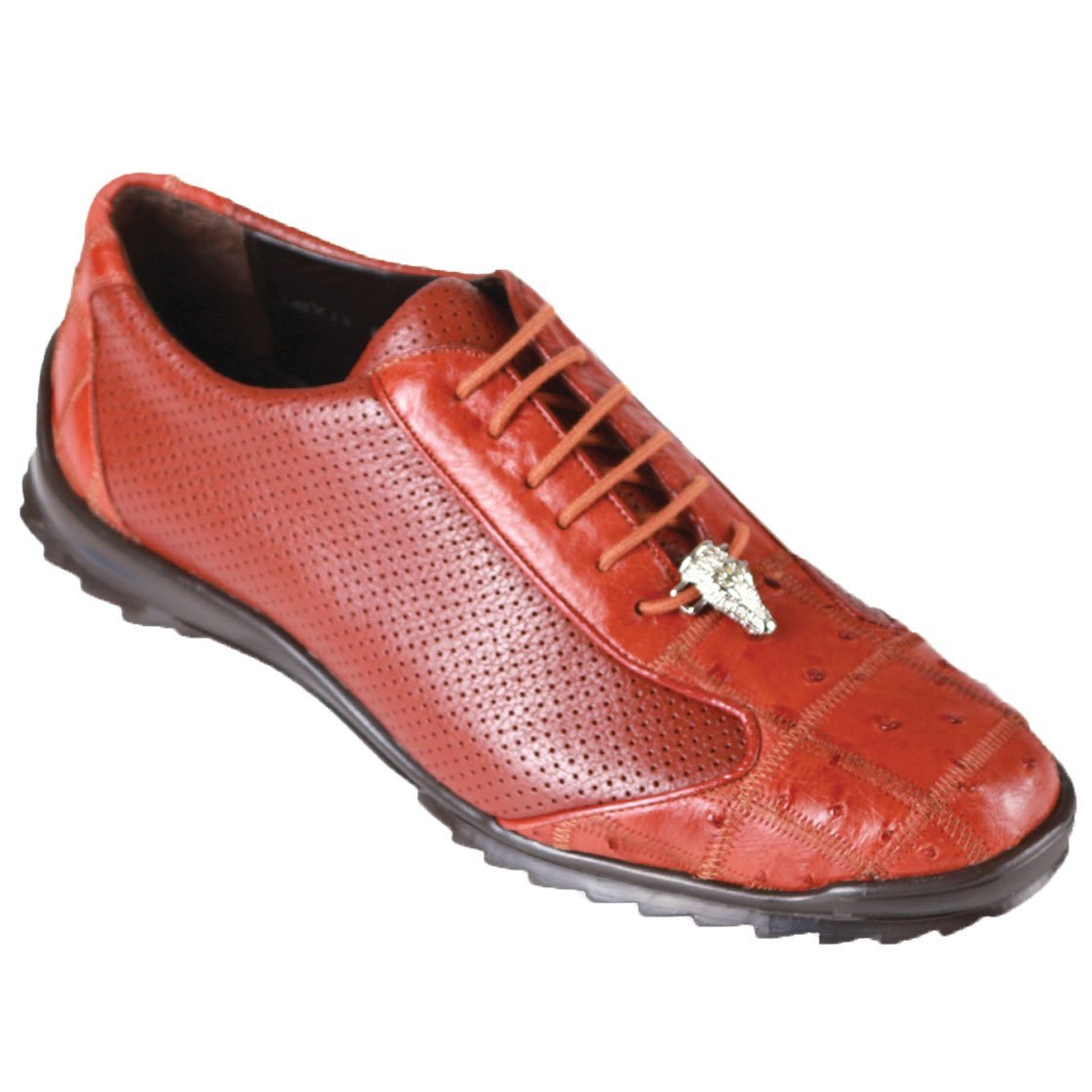 Sneaker Avestruz Zig-Zag by Los Altos Boots