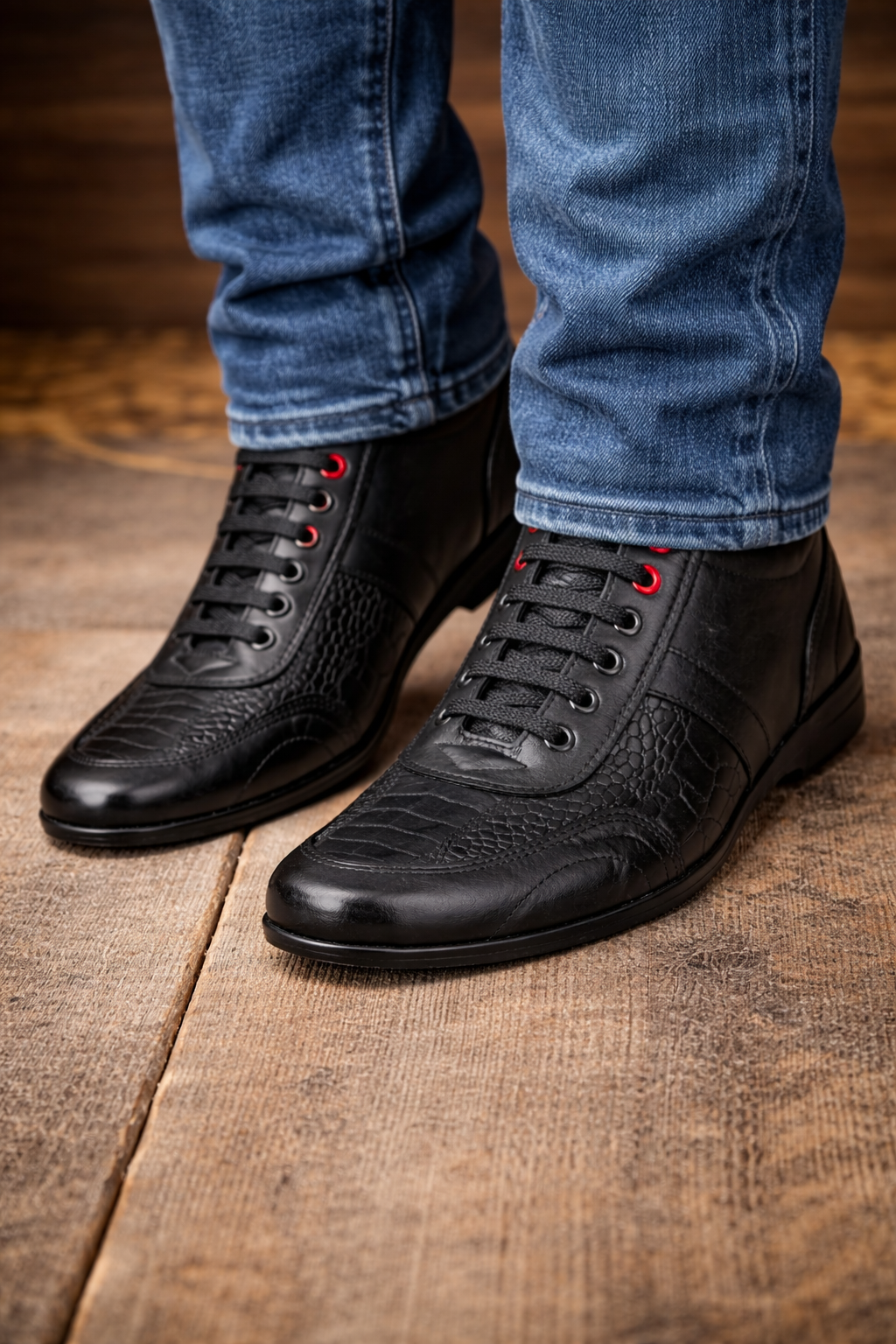Sneaker de Piel de Avestruz Pata LAB-ZC100505