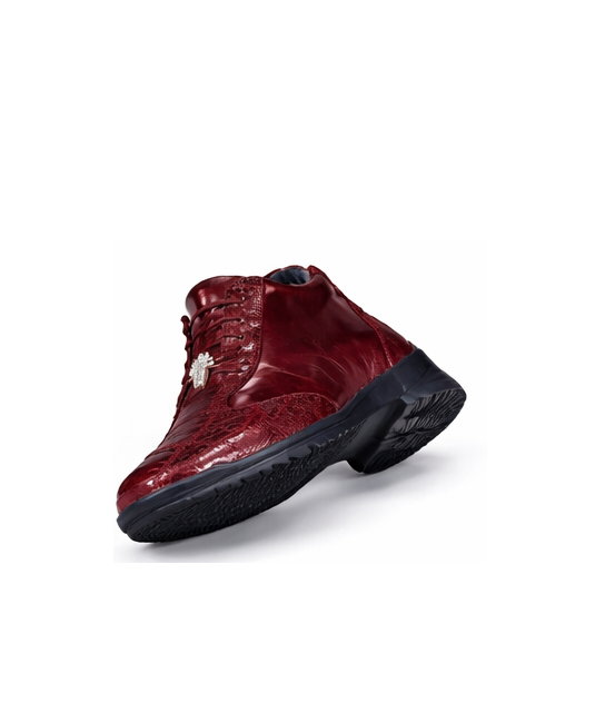 Men’s Genuine Ostrich Leather Sneaker LAB-ZC091906