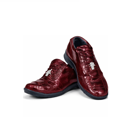 Men’s Genuine Ostrich Leather Sneaker LAB-ZC091906
