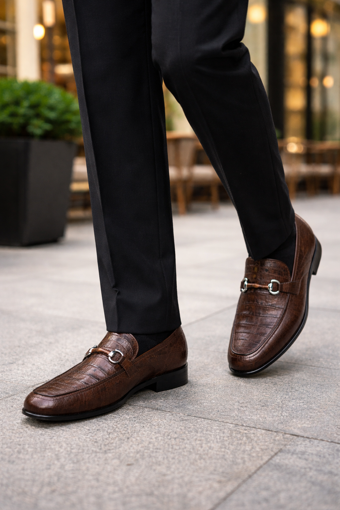Zapato de Vestir Piel Caimán LAB-ZV103707